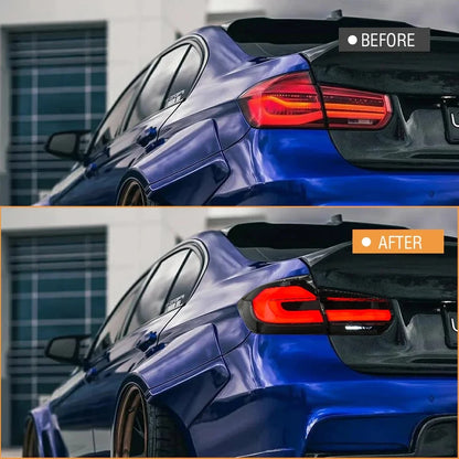 NTXGlow Smoke Red LED Tail Lights (2013-2018 BMW 3-Series F30)