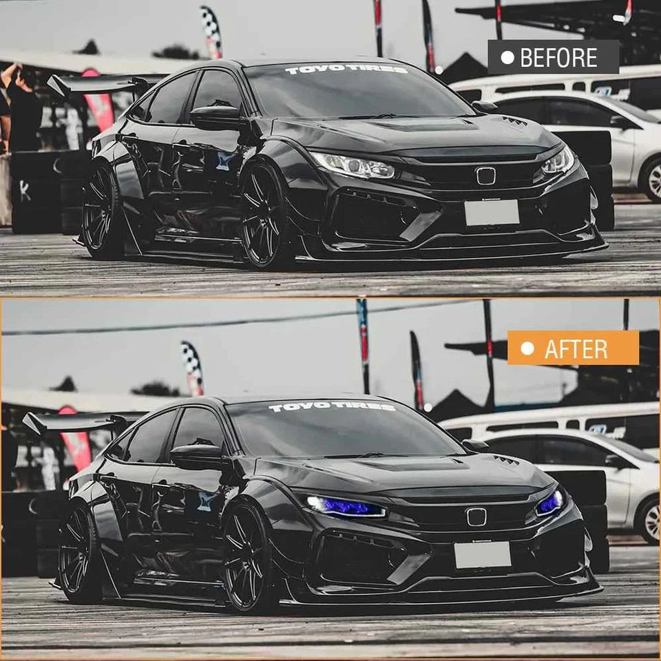 NTXGlow LED Headlights (2016-2021 Honda Civic 10th Gen)
