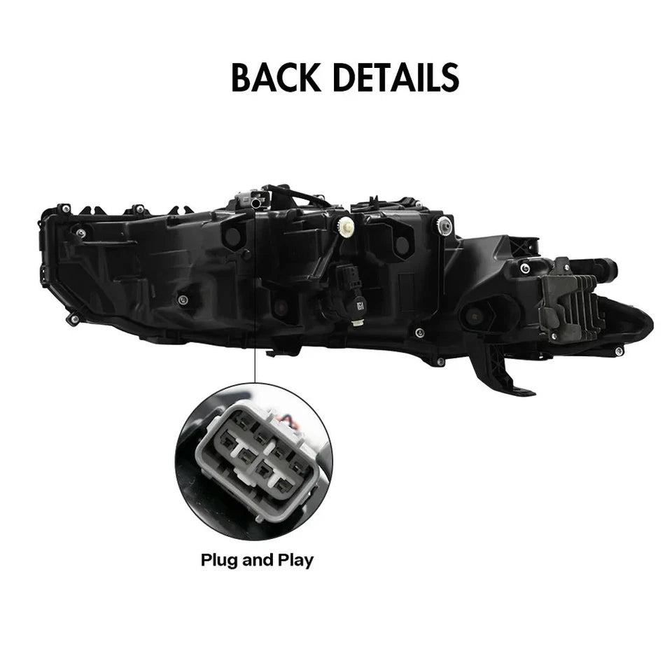 NTXGlow Clear LED Headlights (2019-2022 Toyota Avalon)
