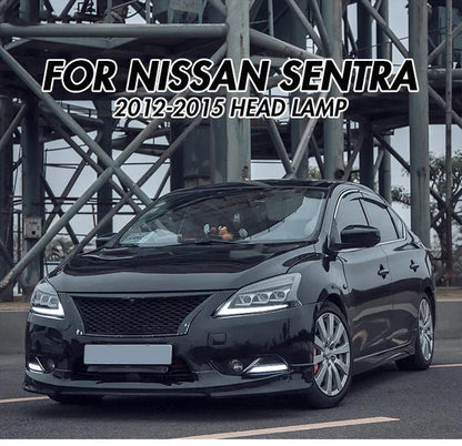 NTXGlow LED Headlights 2012-2015 Nissan Sylphy (A Touch of Blue)