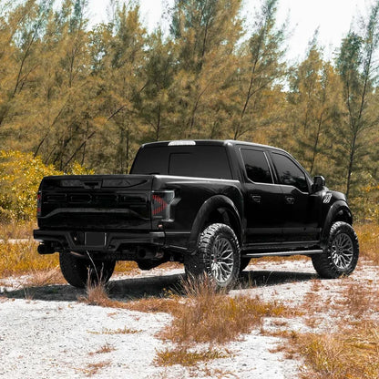 NTXGlow Clear Digital LED Tail Lights (2015-2020 Ford F-150)