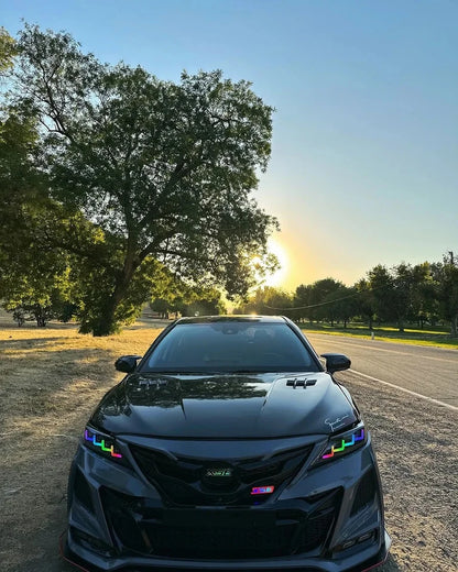NTXGlow RGB Quad Projector Headlights (2018-2024 Toyota Camry LE, SE, XLE, XSE, TRD)