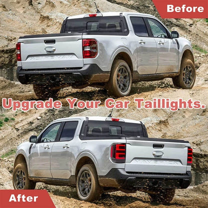 NTXGlow Smoked Red LED Tail Lights (2022+ Ford Maverick)