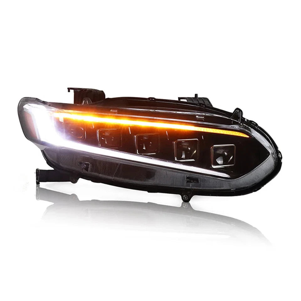 NTXGlow LED Headlights with DRL Sequential Turn Signal (2018-2021 Honda Accord)