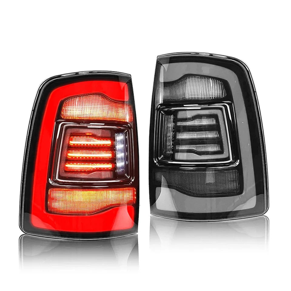 NTXGlow White LED Tail Lights (2009-18 Dodge RAM 1500 & 2013-18 RAM 2500)