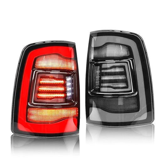 NTXGlow White LED Tail Lights (2009-18 Dodge RAM 1500 & 2013-18 RAM 2500)