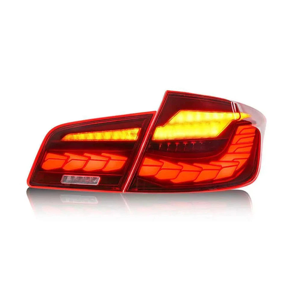 NTXGlow Red LED Tail Lights (2011-2017 BMW 5-Series F10 & F18)