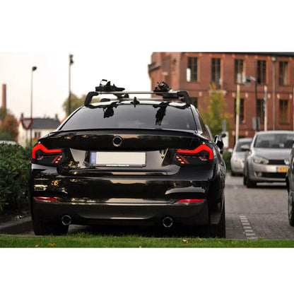 NTXGlow Smoke White LED GTS Tail Lights (2014-2021 BMW 2-Series F22, F23, F87 M2)