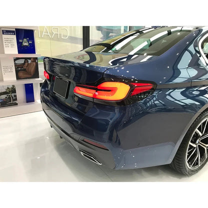 NTXGlow Smoked OLED GTS Tail Lights (2018-2022 BMW 5-Series G30, G38)