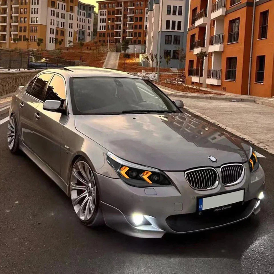 NTXGlow LED Headlights (2005-2010 BMW 5-Series E60, 525i, 530i, 540i)
