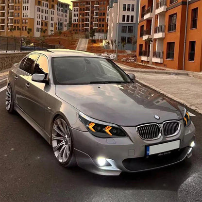 NTXGlow LED Headlights (2005-2010 BMW 5-Series E60, 525i, 530i, 540i)