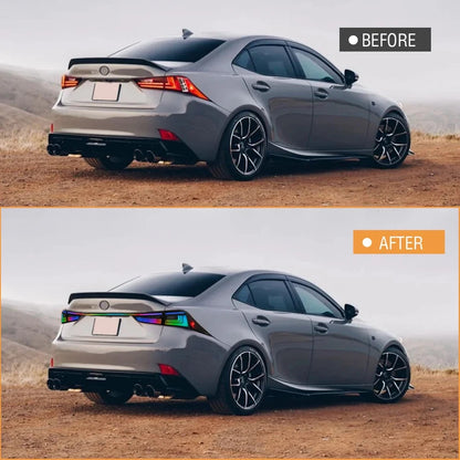 NTXGlow RGB Tail Lights (2014-21 Lexus IS250 IS300 IS350 IS500 IS200t)