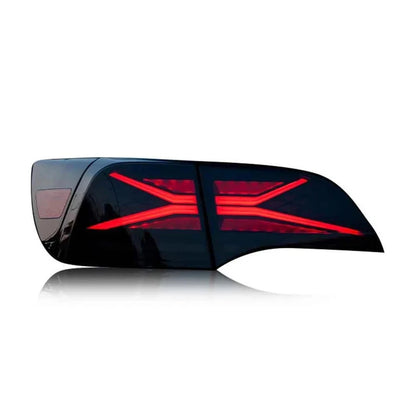 NTXGlow Smoked LED Tail Lights 2017-2022 Tesla Model 3 & Y (X-Men Series Style)