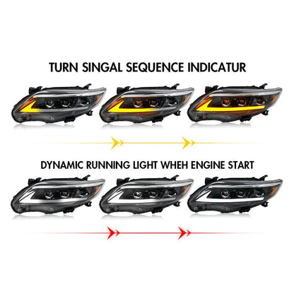 NTXGlow LED Headlights (2011-2013 Toyota Corolla)