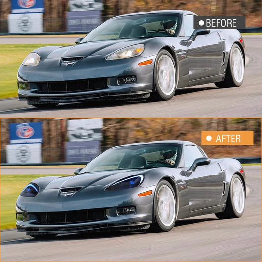 NTXGlow RGB LED Headlights (2005-2013 Chevrolet Corvette C6)