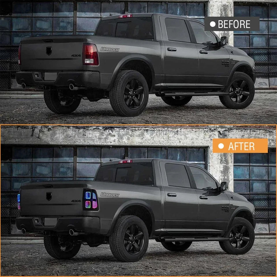 NTXGlow RGB LED Tail Lights (2009-18 Dodge RAM 1500 & 2013-18 RAM 2500)