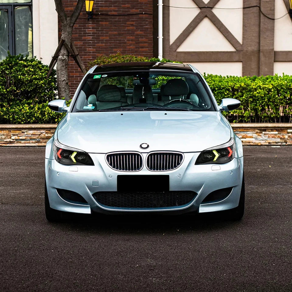 NTXGlow RGB LED Headlights (2005-2010 BMW 5-Series E60, 525i, 530i, 540i)