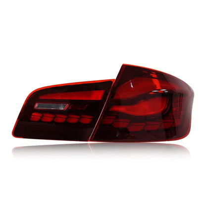 NTXGlow Smoked LED GTS Tail Lights (2011-2017 BMW 5-Series F10 F18 M5)