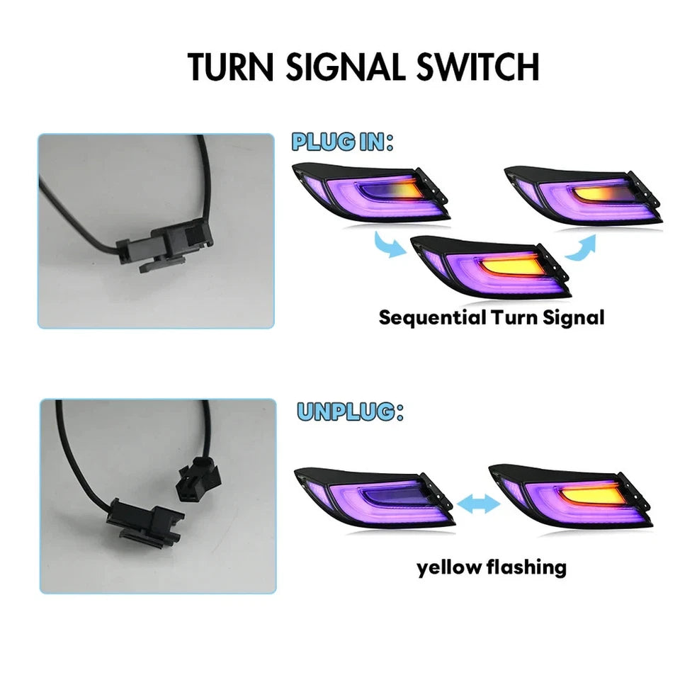 NTXGlow RGB LED Tail Lights (2021-25 Toyota GR86 & Subaru BRZ)