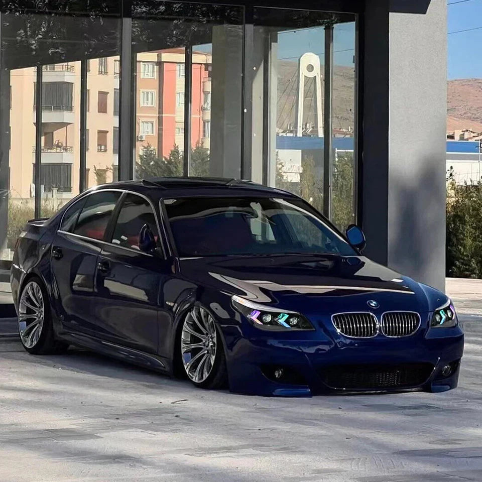 NTXGlow RGB LED Headlights (2005-2010 BMW 5-Series E60, 525i, 530i, 540i)
