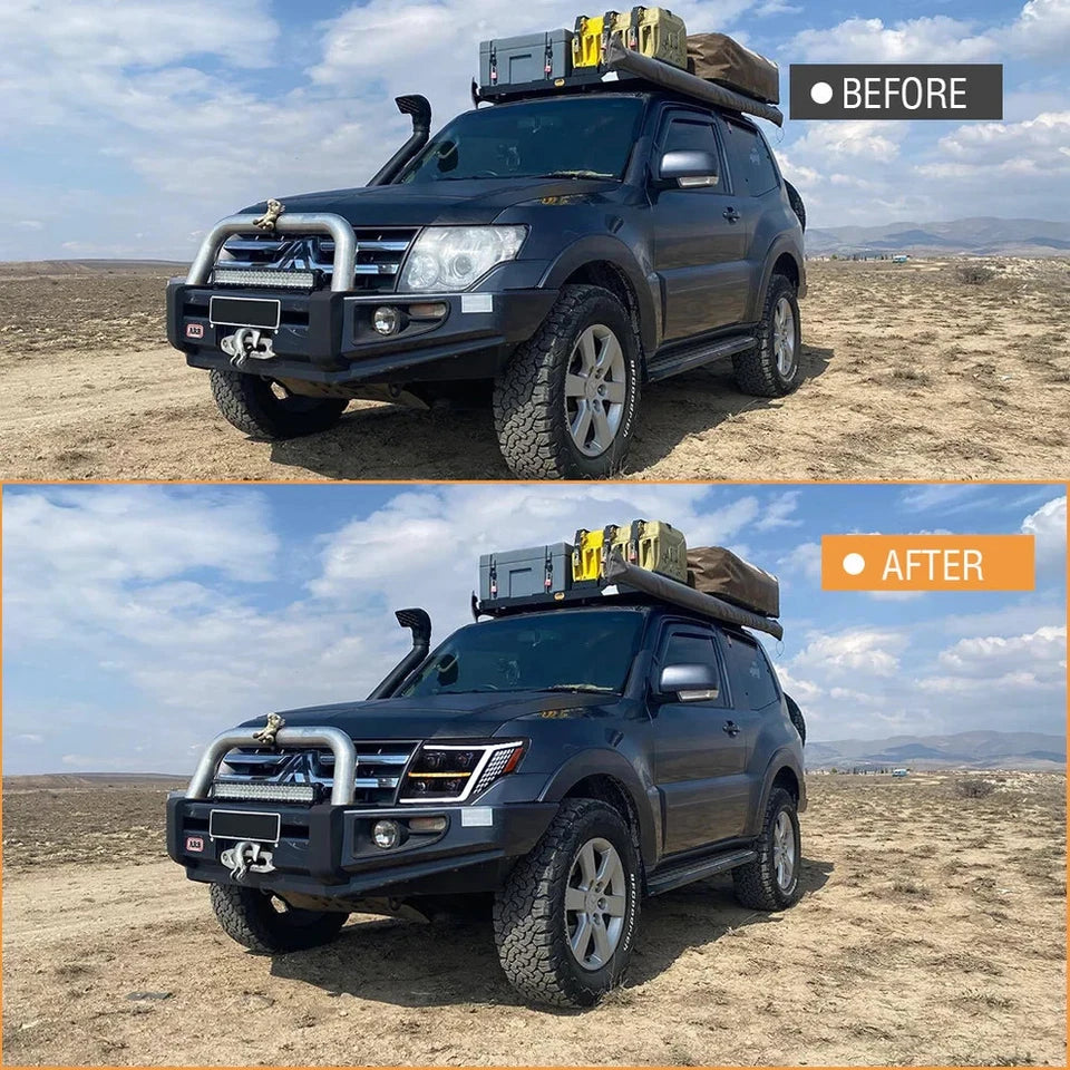 NTXGlow Dynamic Animation LED Headlights (2009-2021 Mitsubishi Pajero V93 V97)