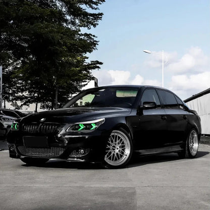 NTXGlow RGB LED Headlights (2005-2010 BMW 5-Series E60, 525i, 530i, 540i)
