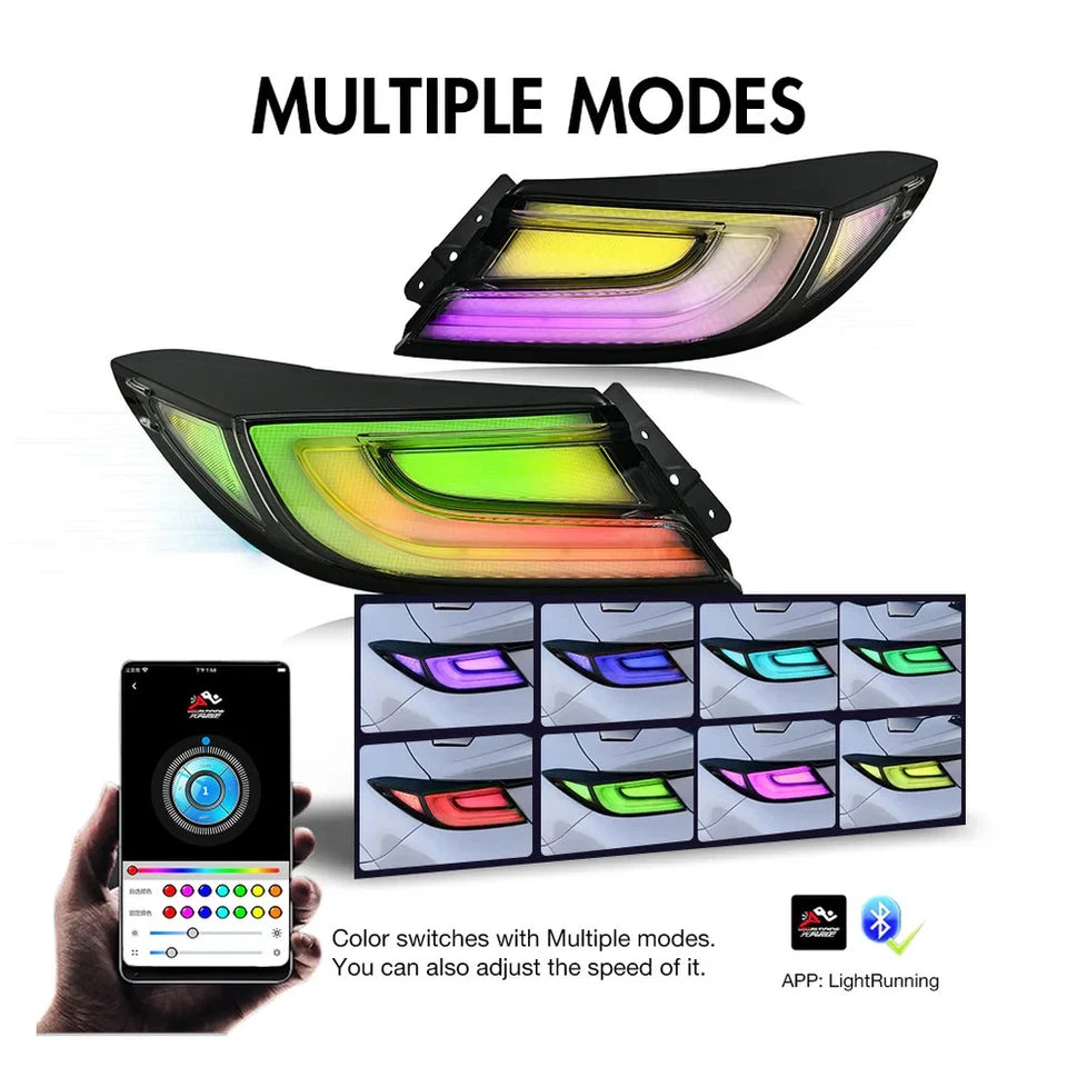 NTXGlow RGB LED Tail Lights (2021-25 Toyota GR86 & Subaru BRZ)