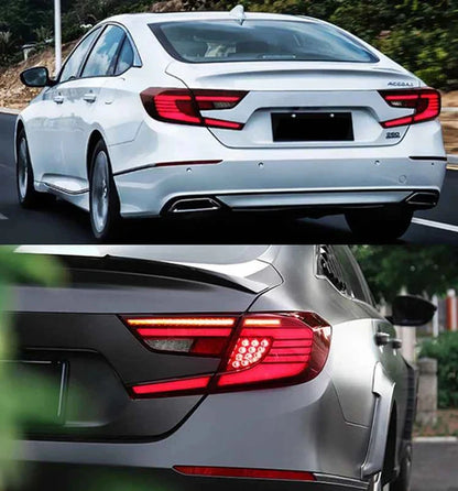 NTXGlow Smoked LED Tail Lights with Start-up Animation (2018-2022 Honda Accord)