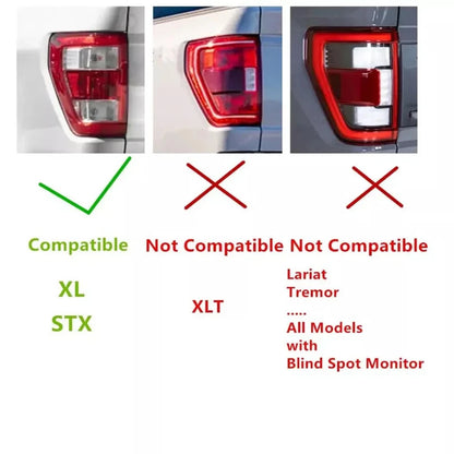 NTXGlow LED Tail Lights (2021-2024 Ford F-150 XL, STX)
