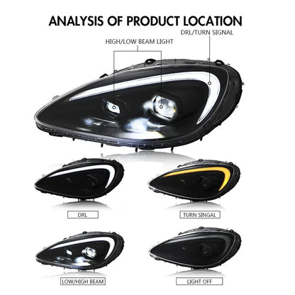 NTXGlow LED Headlights (2005-2013 Chevrolet Corvette C6)