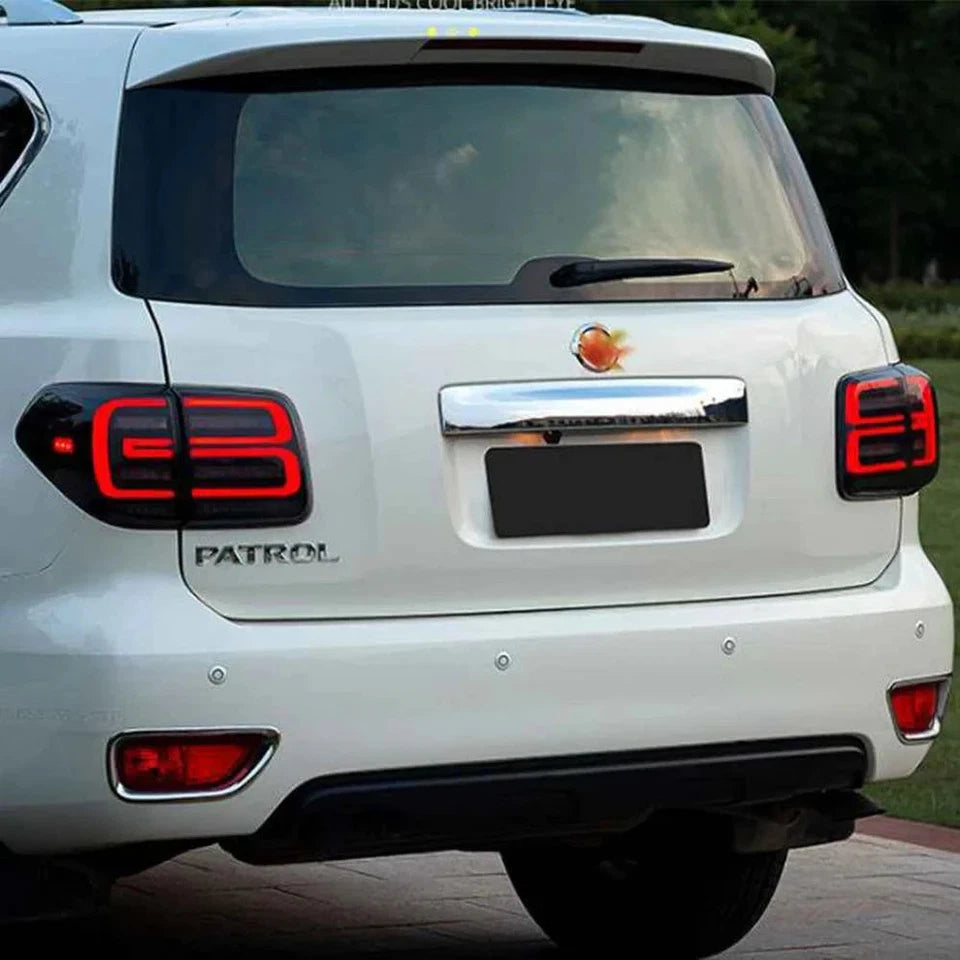 NTXGlow Start-Up Animation Smoked LED Tail Lights (2017-20 Nissan Armada & Patrol)