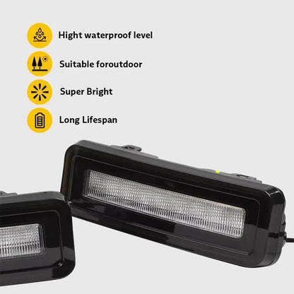 NTXGlow Smoked LED Bumper Brake Tail Lights (2020-2025 Land Rover Defender)