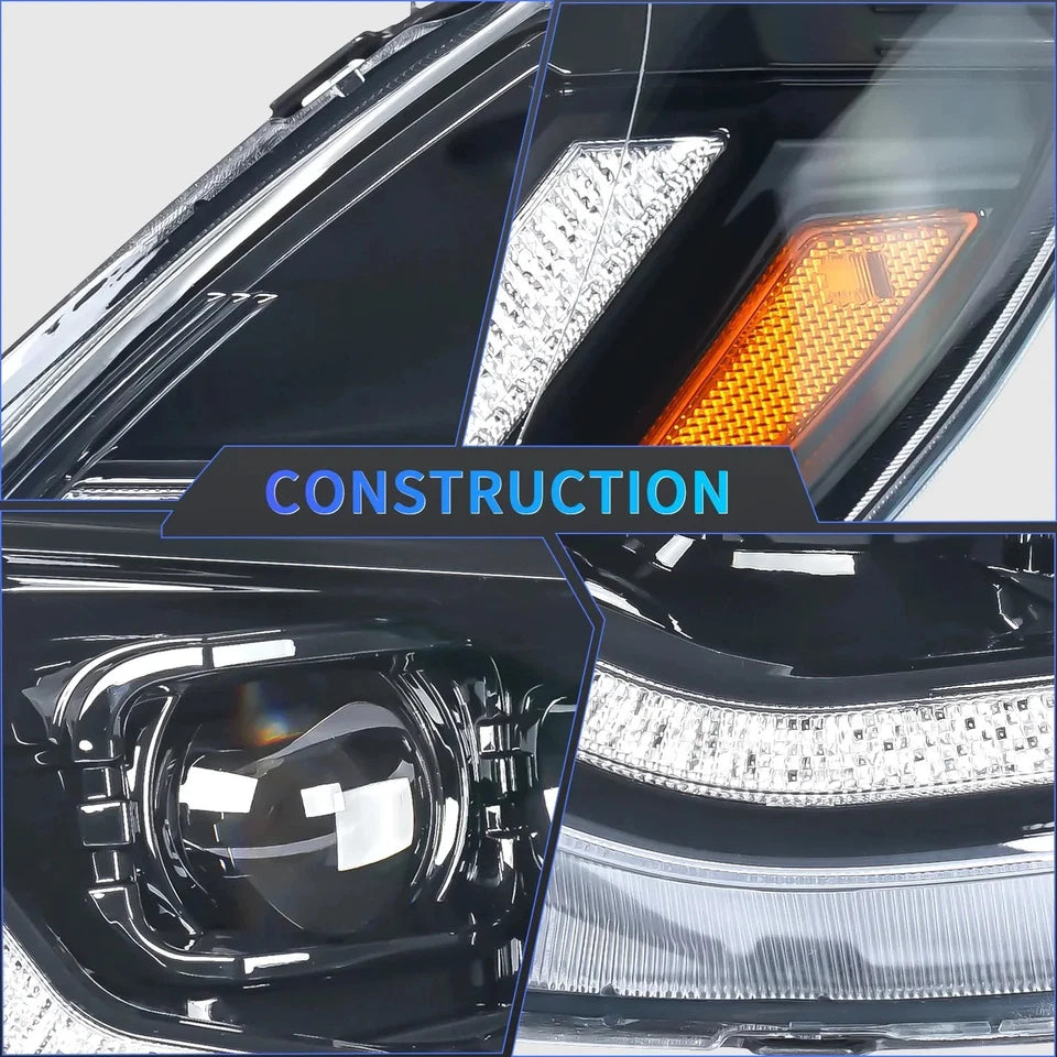 NTXGlow LED Headlights 2006-2012 Honda Civic FD1, FD2 Type-R (LHD)