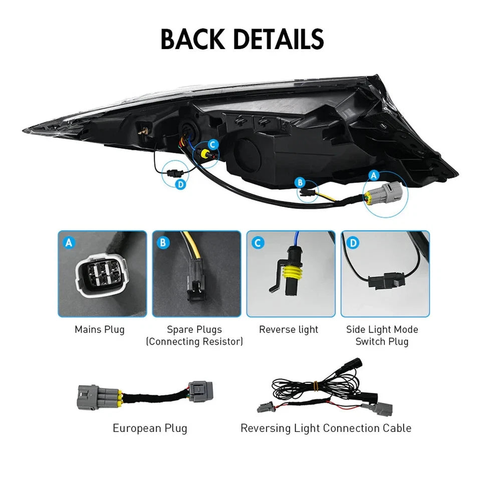 NTXGlow Smoked LED Tail Lights (2021-2025 Toyota GR86 & Subaru BRZ)