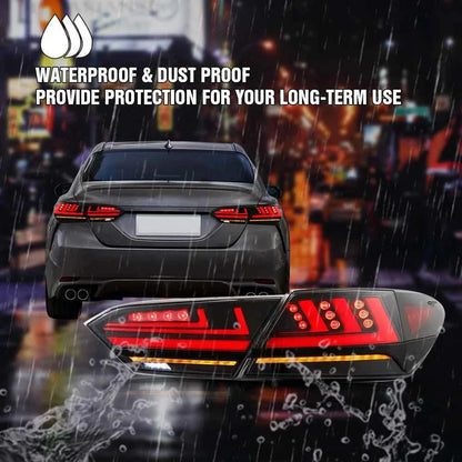 NTXGlow Smoked LED Tail Lights (2018-2024 Toyota Camry SE XSE LE 8th Gen)