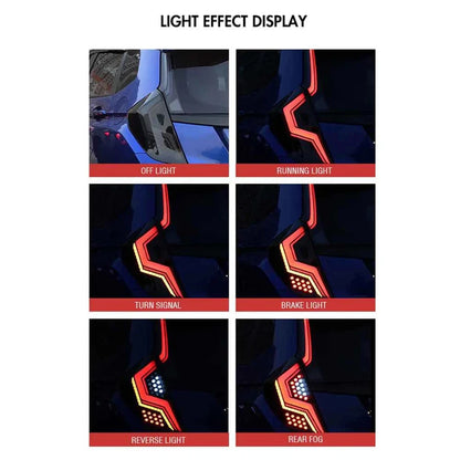 NTXGlow Smoked LED Tail Lights with Start-up Animation (2014-2018 Honda Jazz)