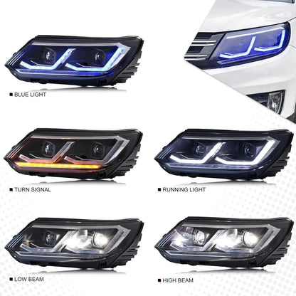 NTXGlow Start-UP Animation LED Headlights (2013-2017 Volkswagen Tiguan)