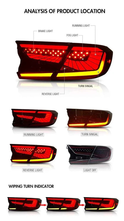 NTXGlow LED Tail Lights with Start-up Animation (2018-22 Honda Accord 10th Gen)
