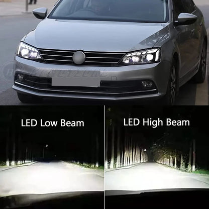 NTXGlow Start-up Animation LED Headlights (2012-18 Volkswagen Jetta MK6)