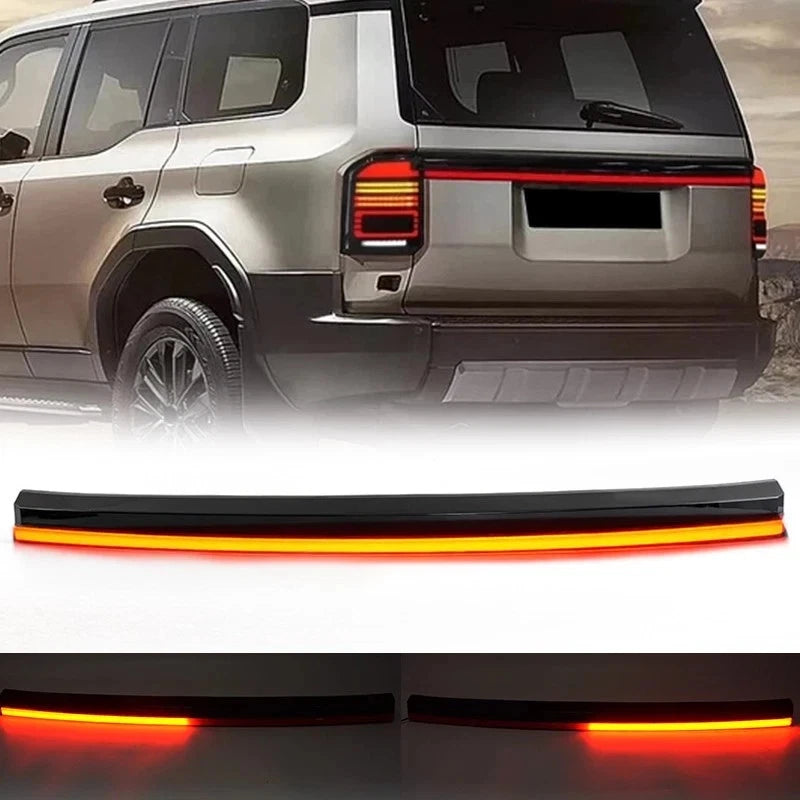 NTXGlow Smoked LED Trunk Tail Lights (2024+ Toyota Land Cruiser Prado LC250)