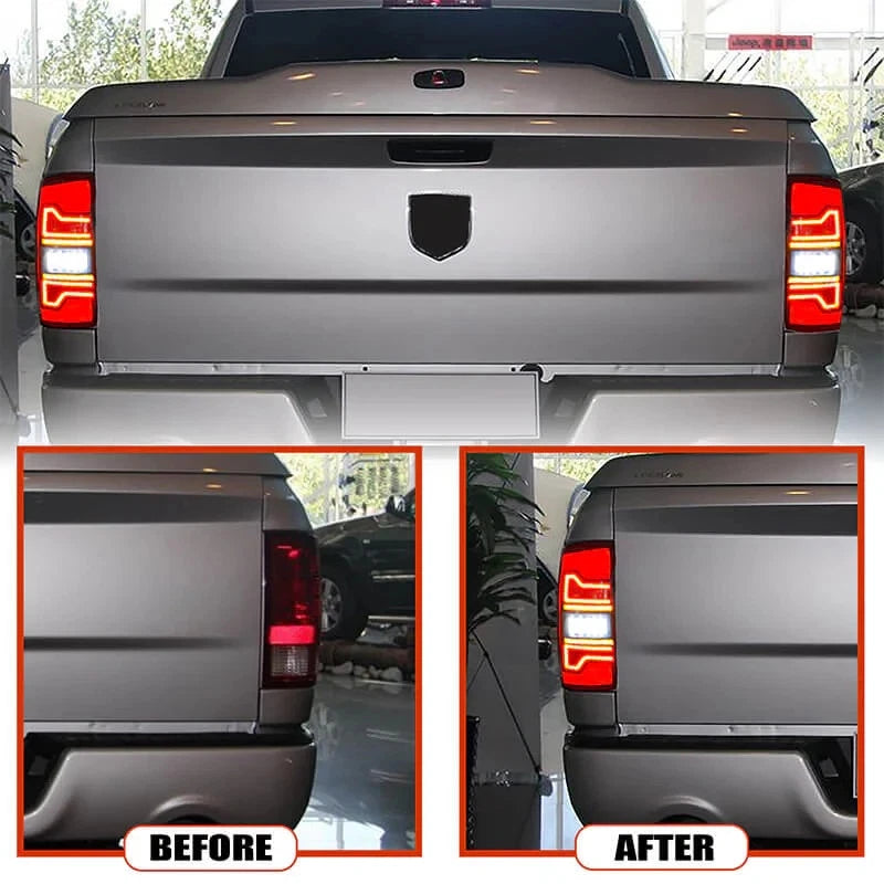 NTXGlow Smoked LED Tail Lights (2002-2006 Dodge Ram 1500, 2500, 3500)