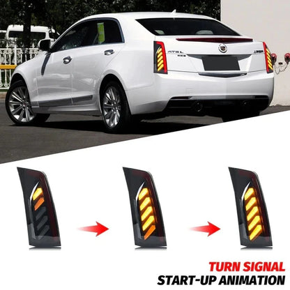 NTXGlow Smoke LED Tail Lights (2014-2017 Cadillac ATS)