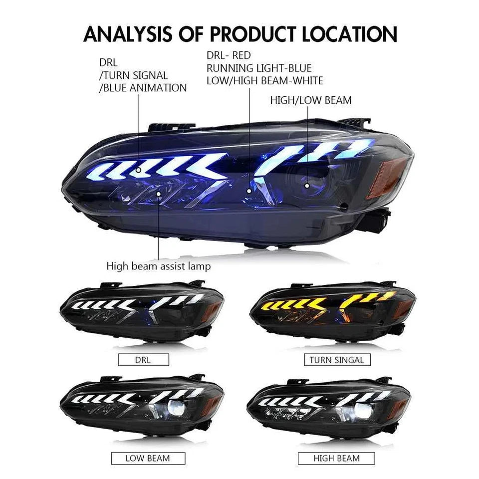 NTXGlow LED Headlights with DRL (2022-2025 Honda Civic 11th Gen)
