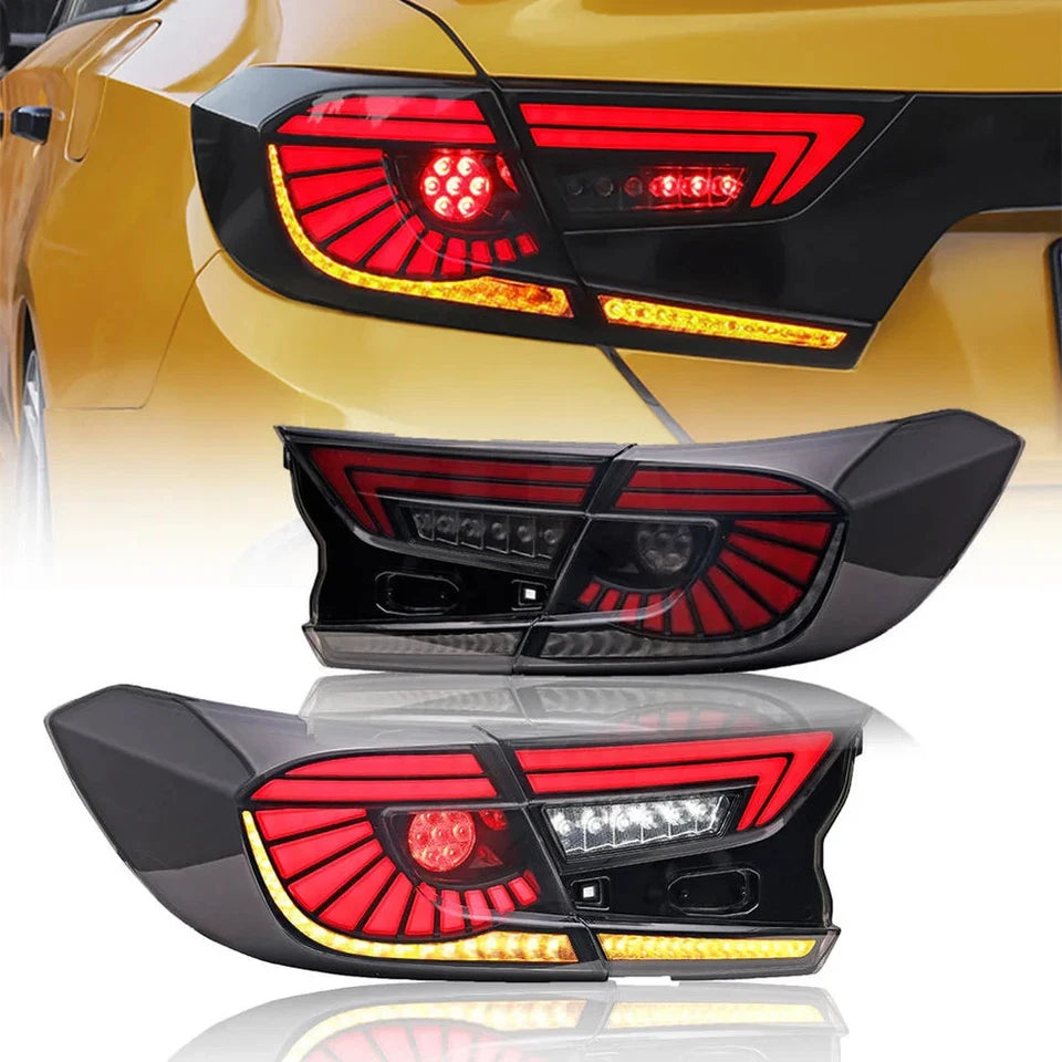 NTXGlow Smoked LED Tail Lights (2018-2021 Honda Accord 10th Gen Sedan)