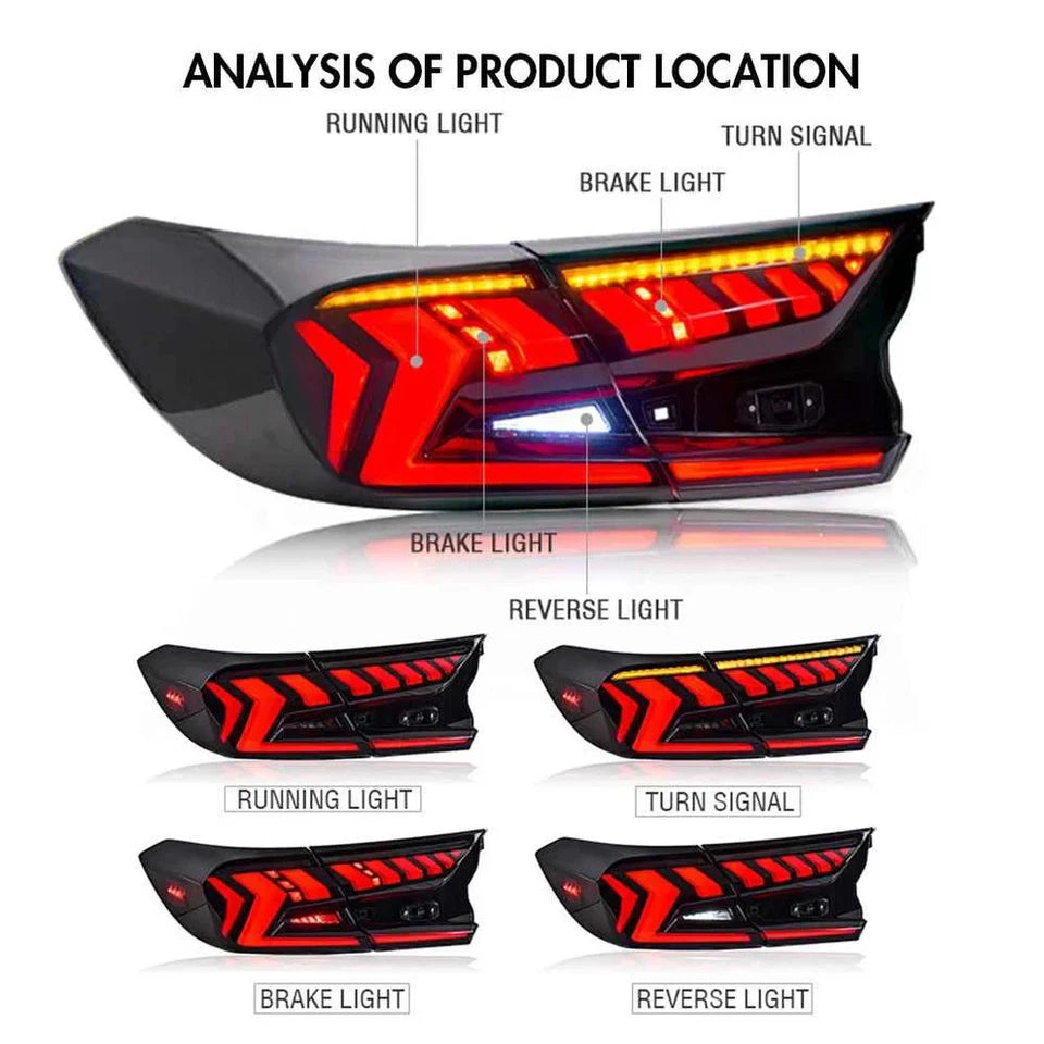 NTXGlow LED Tail Lights (2018-2022 Honda Accord)