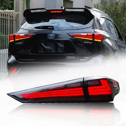 NTXGlow Red LED Tail Lights (2021-2023 Toyota Highlander)
