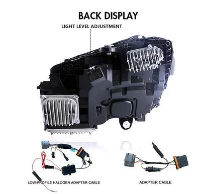 NTXGlow LED Headlights (2015-2021 Mercedes-Benz W205 C180 C200 C260 Maybach Exelero)