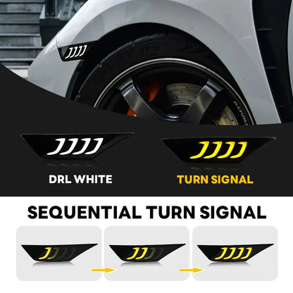 NTXGlow Smoked LED Side Marker Lights (2016-2021 Honda Civic)