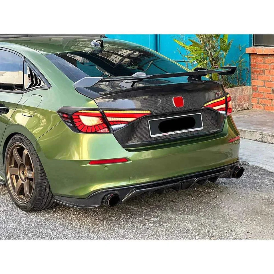 NTXGlow Red LED Tail Lights (2022-2025 Honda Civic 11th Gen)