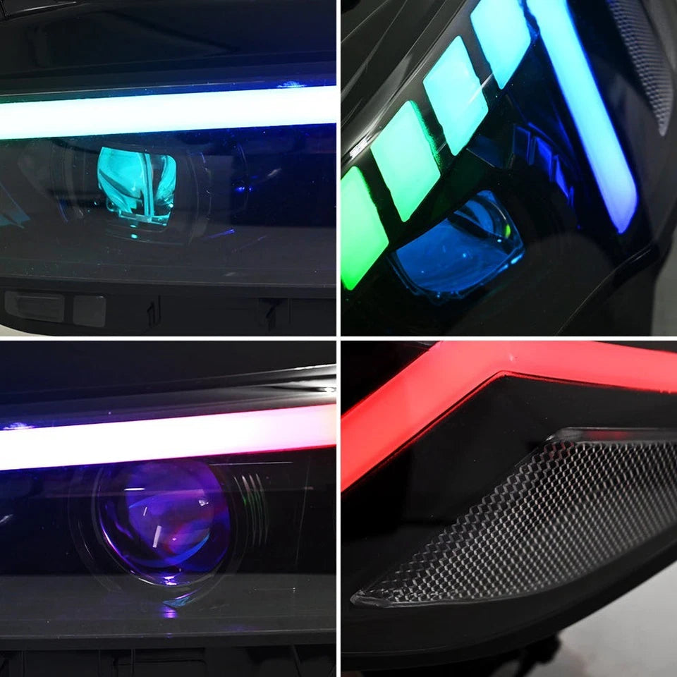 NTXGlow RGB LED Headlights (2022-2025 Honda Civic 11th Gen)